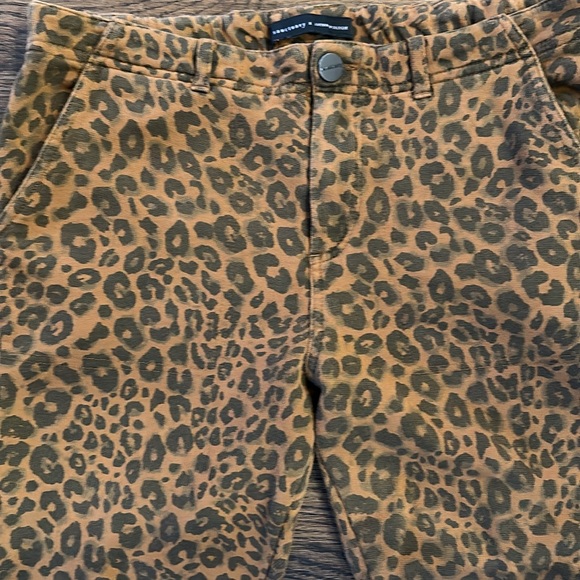 Anthropologie Sanctuary Cheetah Print Moto Joggers - Picture 6 of 11